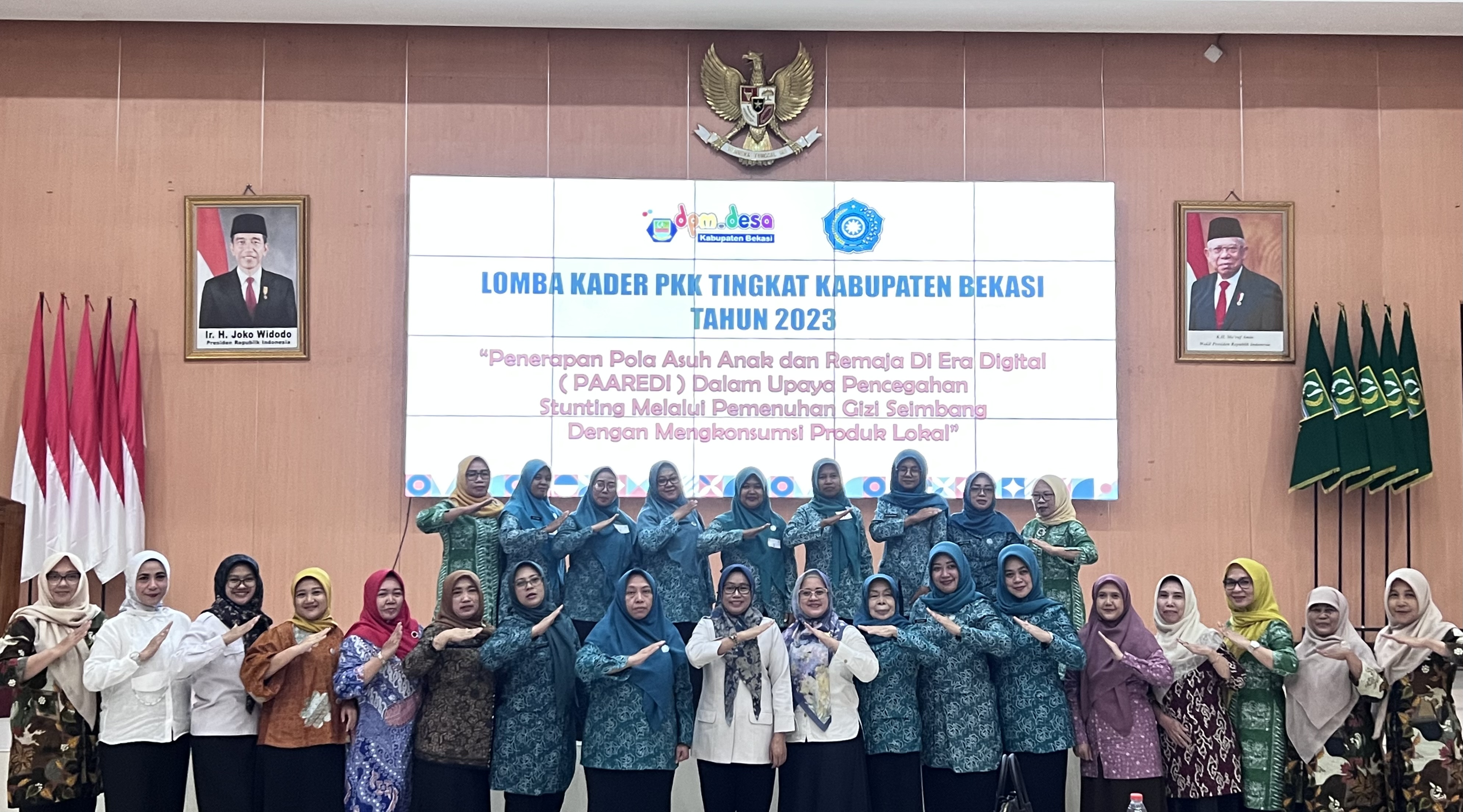 Tp Pkk Kabupaten Bekasi Gelar Lomba Kader Pkk Tahun