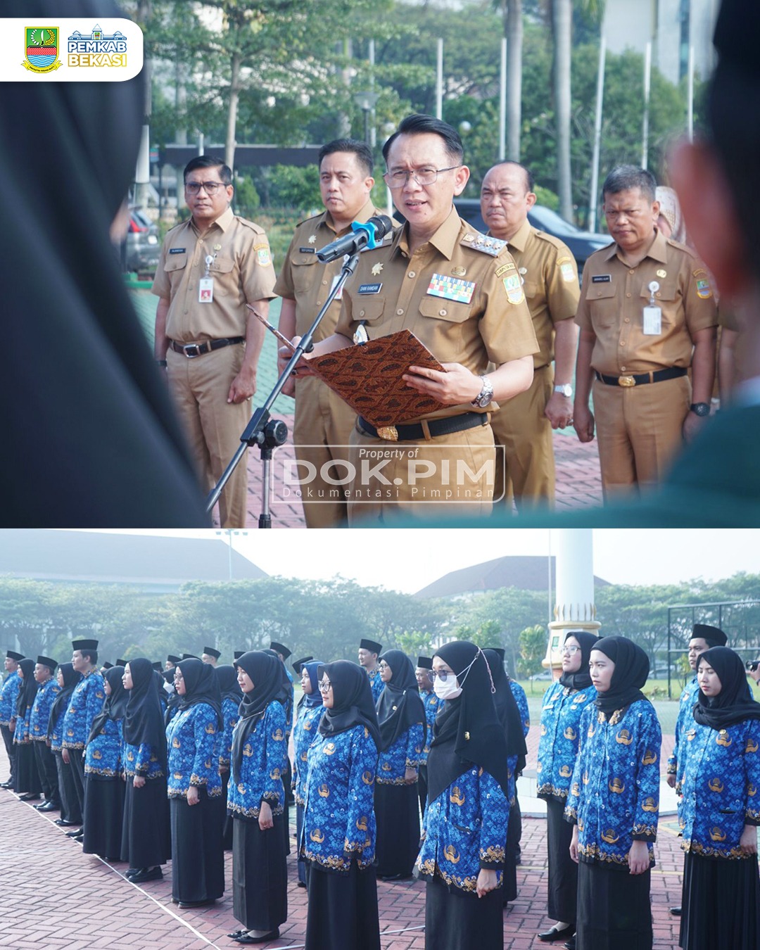 Pj Bupati Bekasi Lantik Dan Sumpah Jabatan PPPK Fungsional Teknis