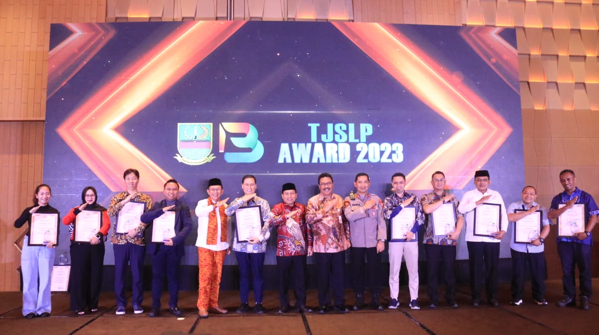 Tjslp Award 2023 Pemkab Bekasi Berikan Penghargaan 20 Perusahaan Industri